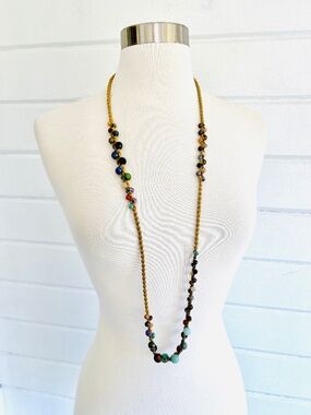 CHAN LUU Long Beaded Necklace